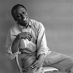 Ritratto di Miles Davis (foto Tom Palumbo)